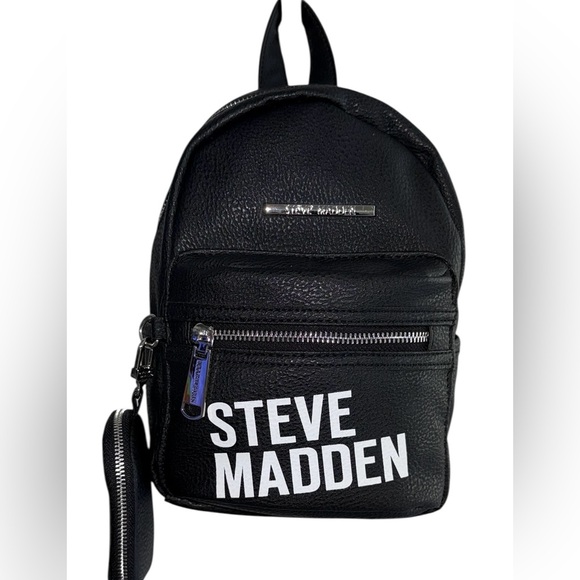 Steve Madden Handbags - STEVE MADDEN Small, Roomy Brand Stamped Backpack - NWOT